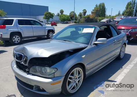 2005 BMW 330Ci from USA, damaged, VIN WBABW53495PL49091